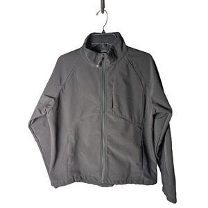 Black Diamond Softshell Jacket‎ Full Zip Black Pockets Outdoor Women's XL Ski